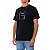 Camiseta Quiksilver Squared Up Masculina Preto - Imagem 3