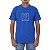 Camiseta Quiksilver Squared Up Masculina Azul - Imagem 1