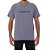 Camiseta Quiksilver Lettering Masculina Cinza - Imagem 1