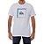 Camiseta Quiksilver Slab The Square Masculina Branco - Imagem 1