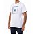 Camiseta Quiksilver Slab The Square Masculina Branco - Imagem 3