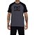Camiseta DC Shoes DC Star Raglan Masculina Cinza/Preto - Imagem 1