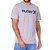 Camiseta Hurley O&O Solid Masculina Cinza Claro - Imagem 1