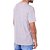 Camiseta Hurley O&O Solid Masculina Cinza Claro - Imagem 2