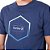 Camiseta Hurley Hexa Masculina Azul Marinho - Imagem 3