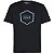 Camiseta Hurley Oversize Hexa Masculina Preto - Imagem 1