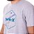 Camiseta Hurley Hexa Two Masculina Cinza Mescla - Imagem 3