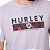 Camiseta Hurley Print And Destroy Masculina Cinza Mescla - Imagem 3