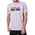 Camiseta Hurley Print And Destroy Masculina Cinza Mescla - Imagem 1