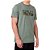 Camiseta Hurley Print And Destroy Masculina Verde Escuro - Imagem 1