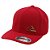 Bone Quiksilver Aba Curva Plate Out Gold Vermelho - Imagem 1