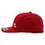 Bone Quiksilver Aba Curva Plate Out Gold Vermelho - Imagem 3