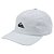 Bone Quiksilver Aba Curva Logo Essentials Branco - Imagem 1