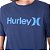 Camiseta Hurley O&O Solid Masculina Azul Marinho - Imagem 3