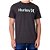 Camiseta Hurley O&O Solid Masculina Preto Mescla - Imagem 1