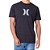 Camiseta Hurley Icon Masculina Preto Mescla - Imagem 1