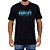 Camiseta Hurley Established Masculina Preto - Imagem 1