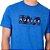 Camiseta Hurley Established Masculina Azul Mescla - Imagem 3