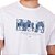Camiseta Hurley Established Oversize Masculina Branco - Imagem 3