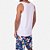 Regata Hurley Mini Icon Masculina Branco - Imagem 2