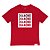 Camiseta Diamond Super Solid Tee Masculina Vermelho - Imagem 1
