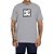 Camiseta DC Shoes Square Star Bandana Fill Masculina Cinza - Imagem 1