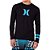 Camiseta Surf Hurley Manga Longa Icon Masculina Preto - Imagem 1