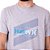 Camiseta Hurley Slash Masculina Cinza Mescla - Imagem 3