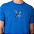 Camiseta Hurley Icon Palmer Masculina Azul Mescla - Imagem 3