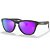Óculos de Sol Oakley Frogskins XS Matte Black Prizm Violet - Imagem 1