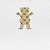 Camiseta Grizzly Lap Of Luxury Bear SS Masculina Branco - Imagem 2