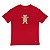 Camiseta Grizzly Lap Of Luxury Bear SS Masculina Vermelho - Imagem 1