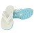 Chinelo Oakley Killer Point Masculino Branco/Azul - Imagem 3