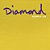 Camiseta Diamond OG Script Tee Masculina Amarelo - Imagem 2