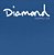 Camiseta Diamond OG Script Tee Masculina Azul Marinho - Imagem 2