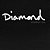 Camiseta Diamond OG Script Tee Masculina Preto - Imagem 2