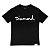 Camiseta Diamond OG Script Tee Oversize Masculina Preto - Imagem 1