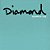 Camiseta Diamond OG Script Tee Masculina Azul Claro - Imagem 2