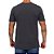 Camiseta Hurley Twister Masculina Preto Mescla - Imagem 2