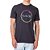 Camiseta Hurley Arco Masculina Preto Mescla - Imagem 1