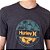 Camiseta Hurley Foliage Masculina Preto Mescla - Imagem 3
