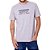 Camiseta Hurley Voice Masculina Cinza Mescla - Imagem 1