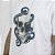Camiseta MCD Skull Octopus Masculina Branco - Imagem 3