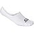 Meia Oakley Invisible Socks Kit 2 Pares Branco - Imagem 1