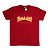 Camiseta Thrasher Flame Logo Masculina Vermelho Escuro - Imagem 2