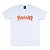 Camiseta Thrasher Flame Halftone Masculina Branco - Imagem 2