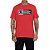 Camiseta DC Shoes Density Zone Masculina Vermelho - Imagem 1