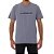 Camiseta Quiksilver Lettering Plus Size Masculina Cinza - Imagem 1