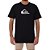 Camiseta Quiksilver CA Logo Plus Size Masculina Preto - Imagem 1
