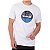 Camiseta Hurley Circle Icon Oversize Masculina Branco - Imagem 1